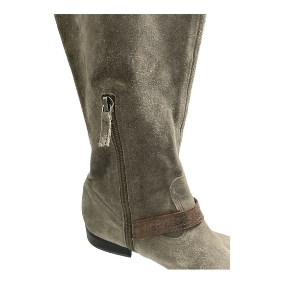 Franco Sarto L-Tech Taupe Suede Tall Knee High Flat
Boots Sz 8 1/2 M - Picture 4 of 15